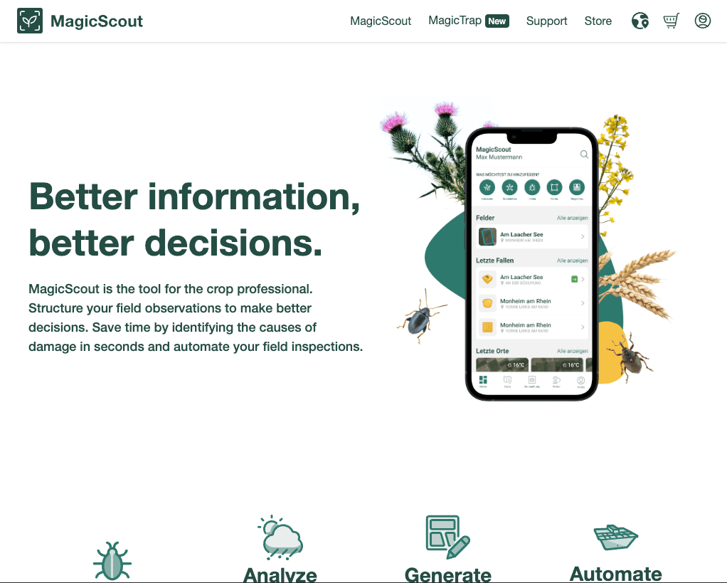 Portfolio Item Magicscout.app